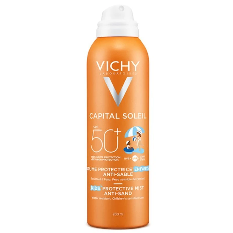 Vichy Capital Soleil Anti-Sand Sun Protection Mist SPF50 For Children 200ml