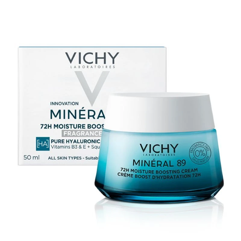 Vichy Mineral 89 72hr Moisture Boosting Cream 50ml - Image 2