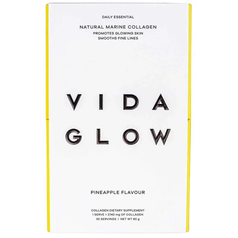 Vida Glow Natural Marine Collagen Pineapple 30 X 3g