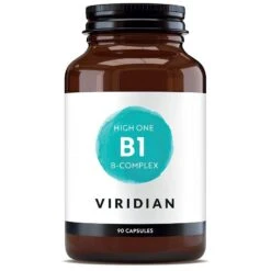 Viridian HIGH ONE Vitamin B1 With B-Complex Veg Caps 90