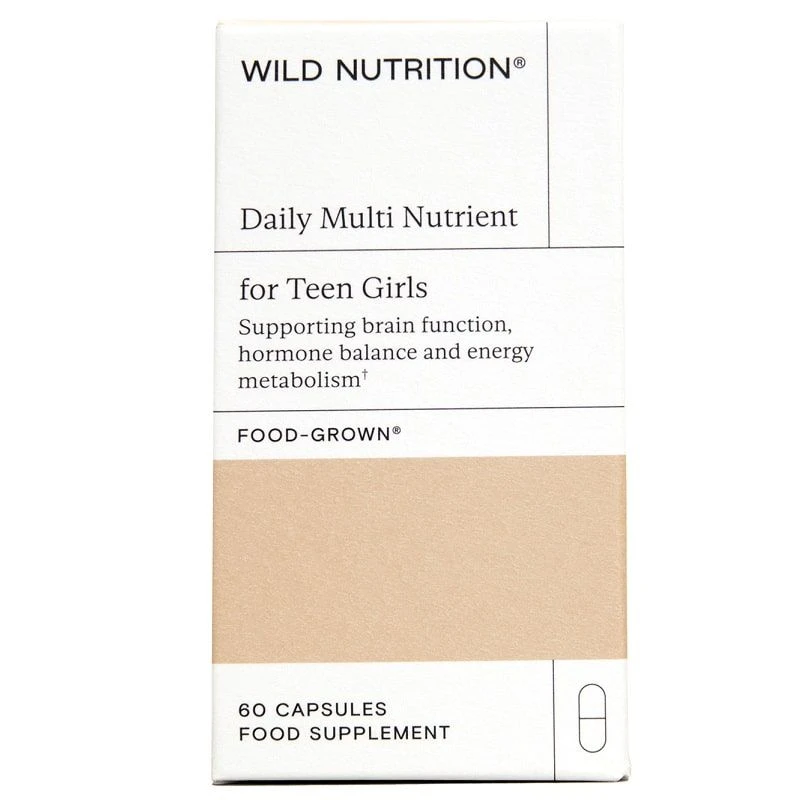 Wild Nutrition Daily Multi Nutrient For Teen Girls Capsules 60 - Image 2