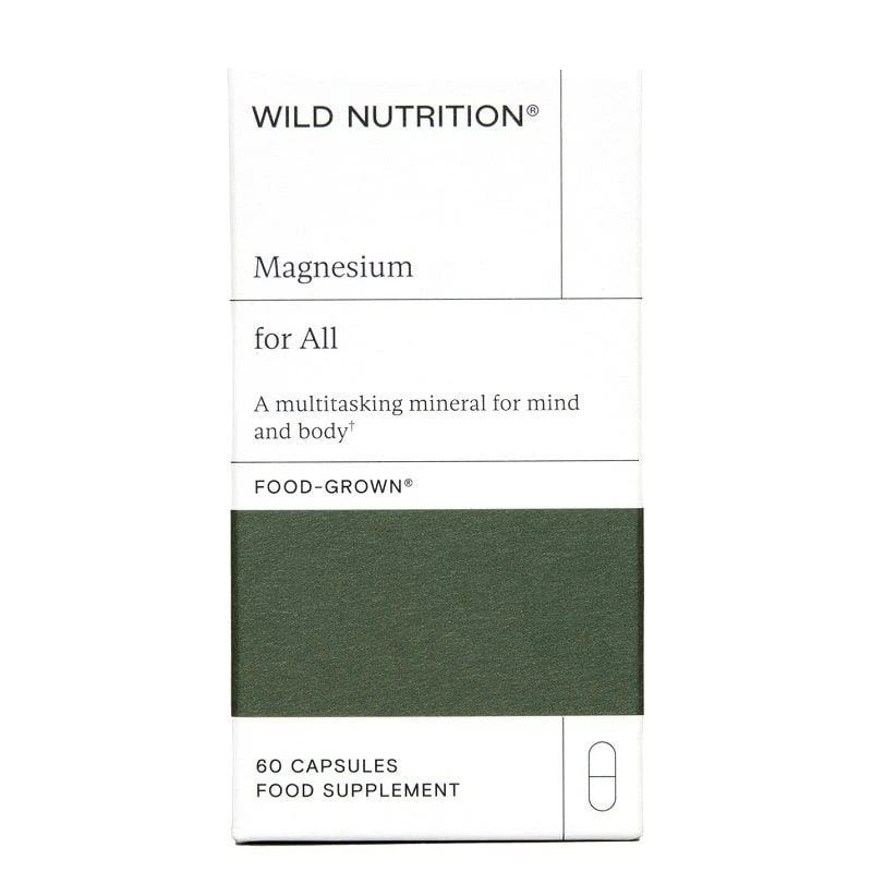 Wild Nutrition Food-Grown Magnesium Vegicaps 60 - Image 2
