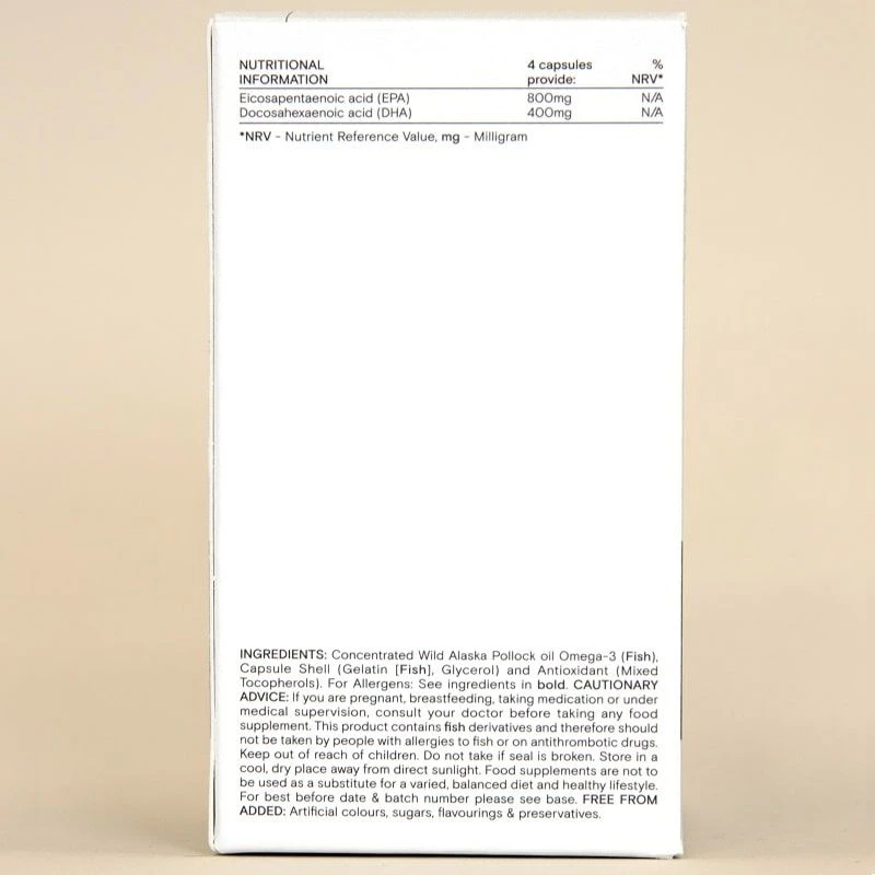 Wild Nutrition Pure Strength Omega-3 Capsules 120 - Image 3